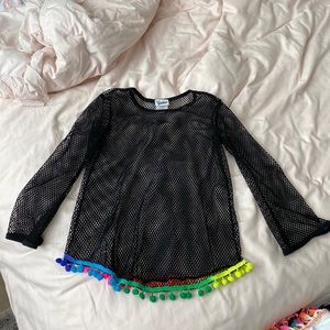 Kids Random Hearts Coverup-Size 6